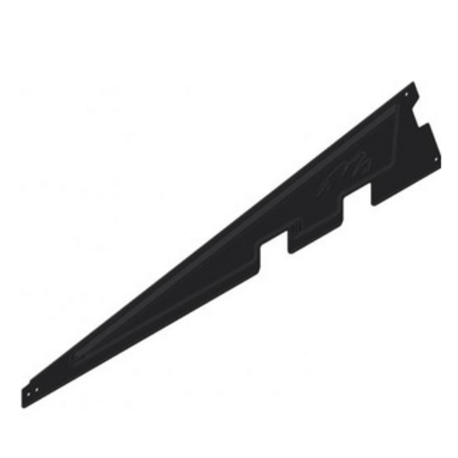 Van der Valk | ValkPro+ | Galv. Side Plate Universal L10° | Black - Van Der Valk