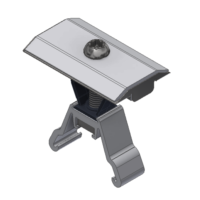 Van der Valk | ValkAce - Clamp | Alu. Profile mid clamp - Van Der Valk