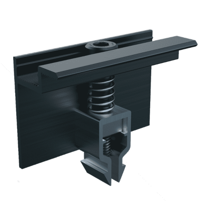 Enstall | Connect | Easy End Clamp | 30mm | Black - Enstall