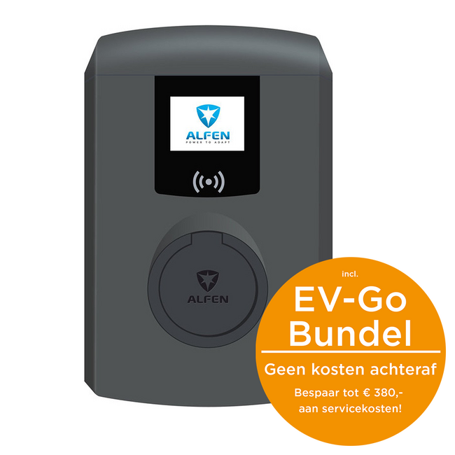 Alfen | Single Pro-line | 22kW | Socket | Grey - Alfen