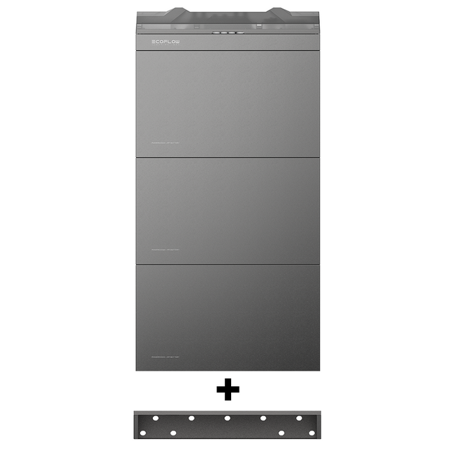 EcoFlow PowerOcean PLUS Kit | S2 | Muur | 15.3 kWh - EcoFlow