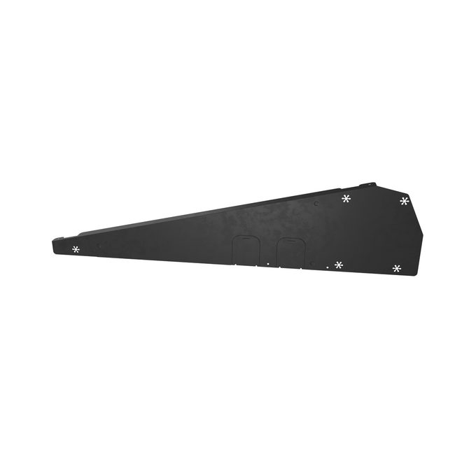 Enstall | FlatFix Fusion | Wind Deflector Right | Black - Enstall