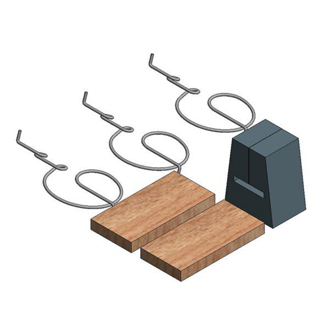 Van der Valk | Speedflash Mounting Set for Slate Roof Hook - Van Der Valk