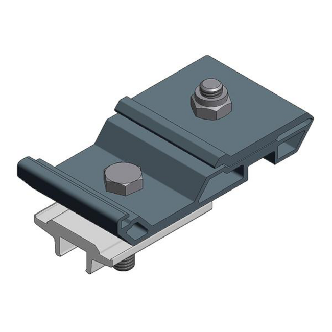 Van der Valk | ValkPitched - Insert | Alu. Montageklem | 50mm | Black - Van Der Valk