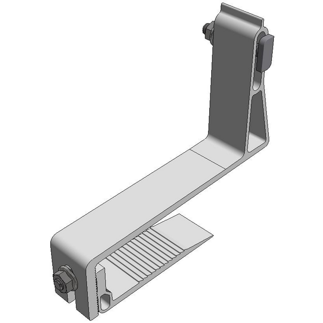Van der Valk | ValkPitched - Clamp | Alu. Slimline roof hook | adjustable | Twist - Van Der Valk