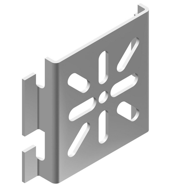 Van der Valk | ValkCableCare | Galv. Flat Mounting Bracket - Van Der Valk