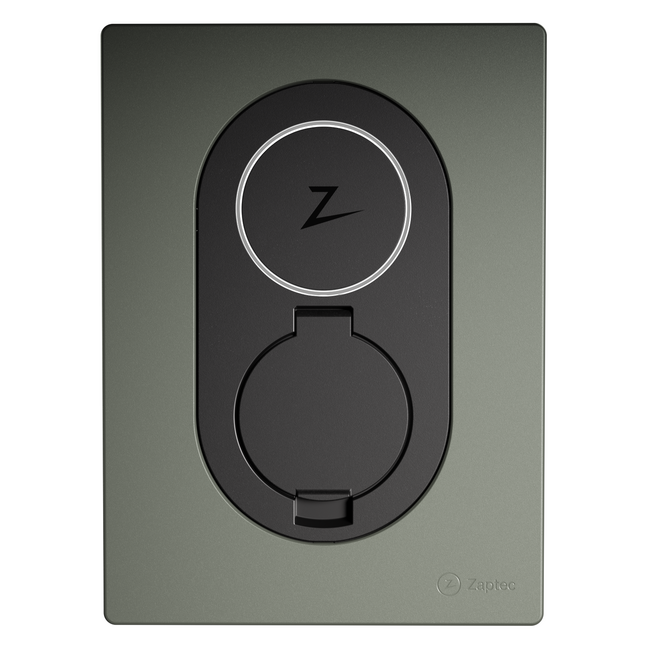 Zaptec | Go | EV Charger | 22 kW | Moss Green - Zaptec