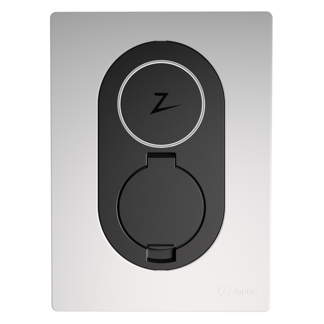 Zaptec | Go | EV Charger | 22 kW | Cloud White - Zaptec
