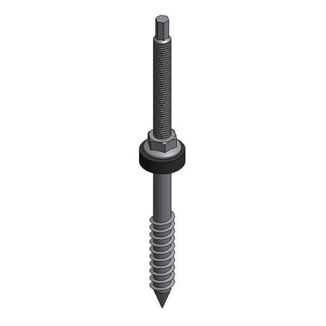 Van der Valk | Stainless Steel Hanger Bolt M10x200mm - Van Der Valk