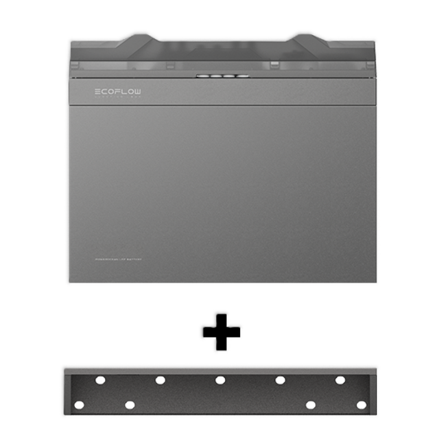 EcoFlow PowerOcean PLUS Kit | S2 | Muur | 5.1 kWh - EcoFlow