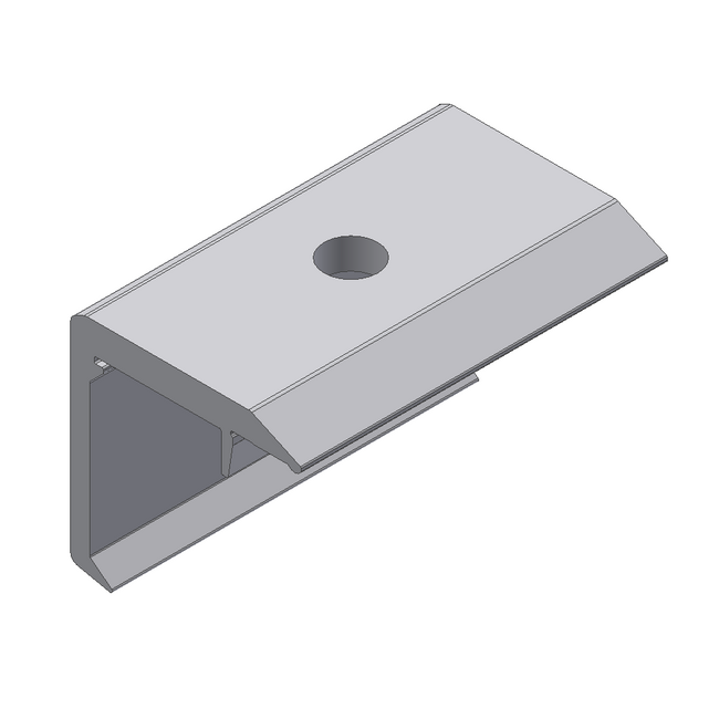 Van der Valk | ValkPitched - Clamp | Alu. klemPlate for de End Clamp - Van Der Valk